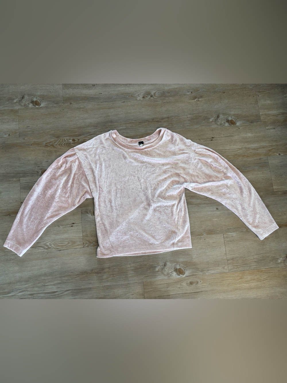 We The Free Plush Crewneck Sweatshirt - Pale Pink